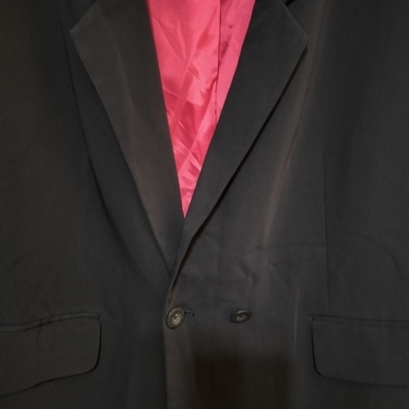 (1454) Tommy Hilfiger Navy Blue Preppy Loose Blazer Jacket Size 14 - Picture 6 of 11